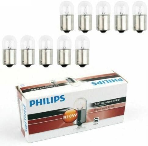 10pc For 13814 24V 10W R10W BA15s Standard Singaling Lamp Bulbs