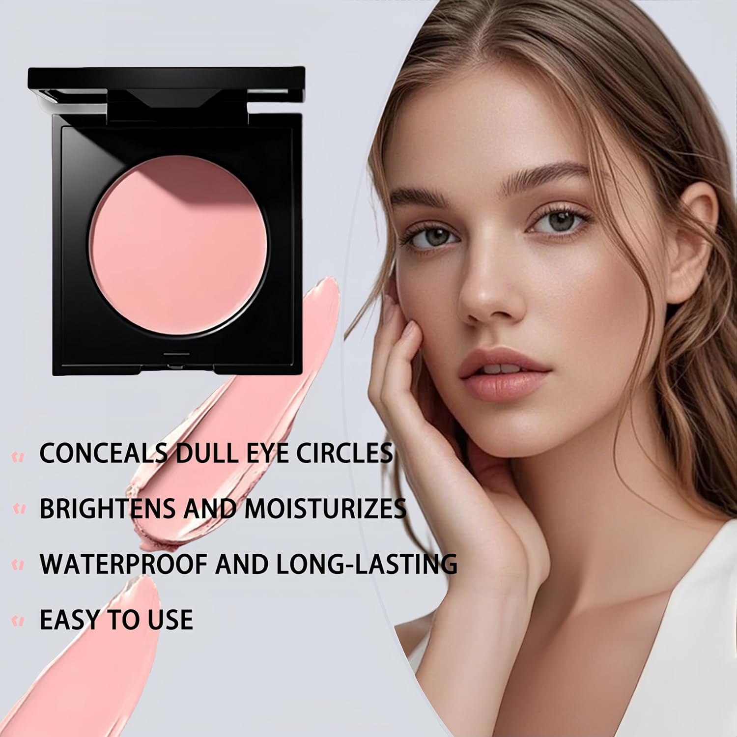 1 Pc Luminance Under Eye Brightener, Eye Concealer Foundation (7.05oz/200g)